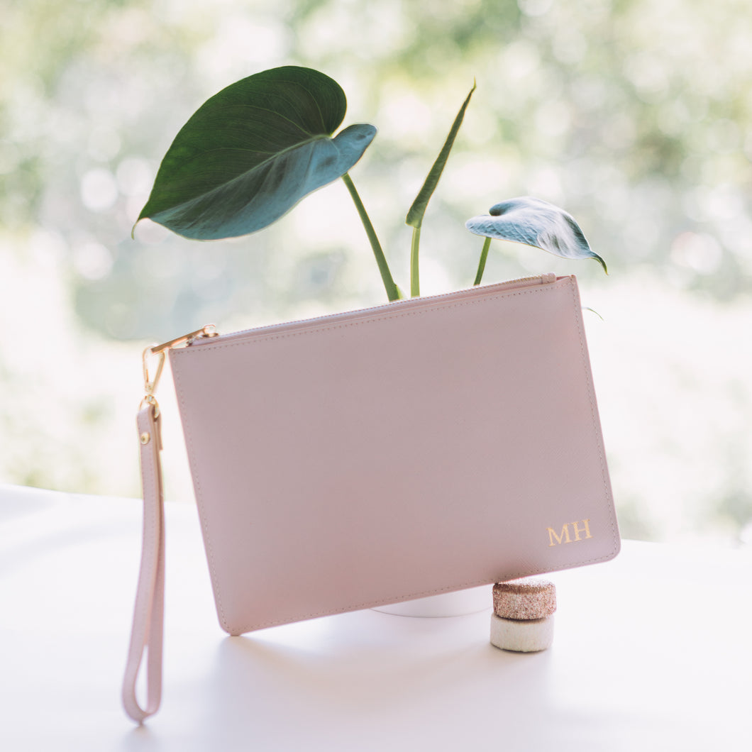 Signature Pouch in Peony